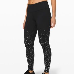 Lululemon Speed Wunder Tight 28” *Speckle Shine